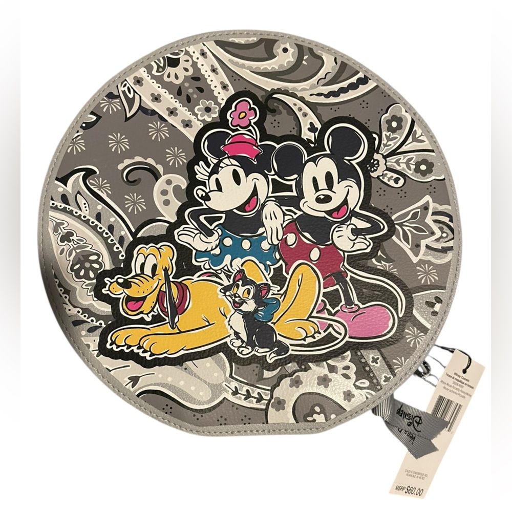 Vera Bradley Disney Cosmetic Bag - Gray and Black